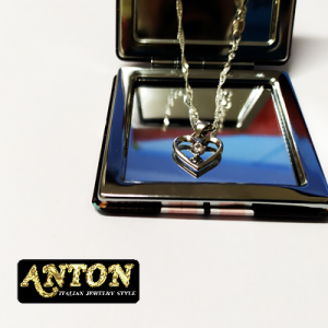 שרשרת כסף אמיתי לאשה